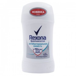 Дезодорант-антиперспирант для женщин, Rexona (Рексона) 40 мл Вумен Моушн Сенс Антибактериальный свежесть карандаш