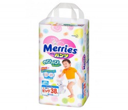 Подгузники-трусики, Merries (Меррис) 12-22 кг р. big 36 шт