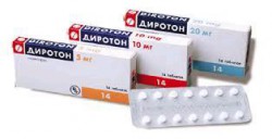 Диротон табл. 20 мг 14 шт.